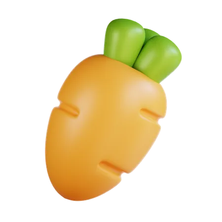 Carrot  3D Icon