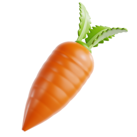 Carrot  3D Icon