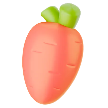 Carrot  3D Icon