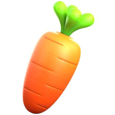 Carrot  3D Icon