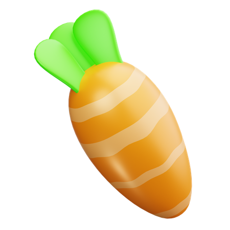 Carrot  3D Icon