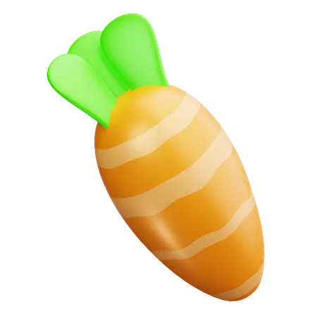 Carrot  3D Icon