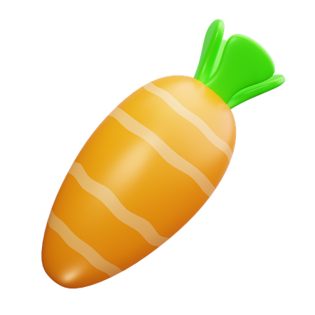 Carrot  3D Icon