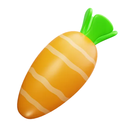 Carrot  3D Icon