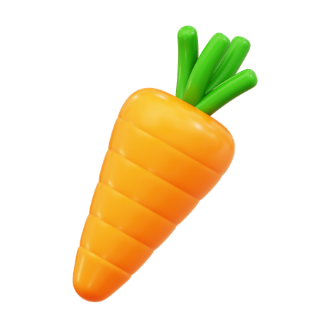 Carrot  3D Icon