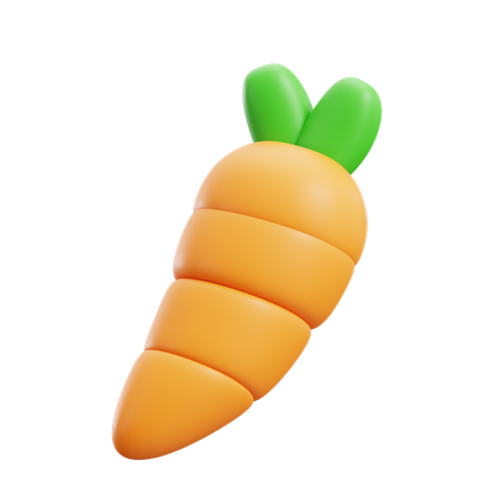 Carrot  3D Icon