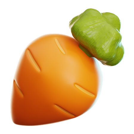 Carrot  3D Icon