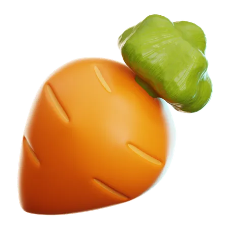 Carrot  3D Icon