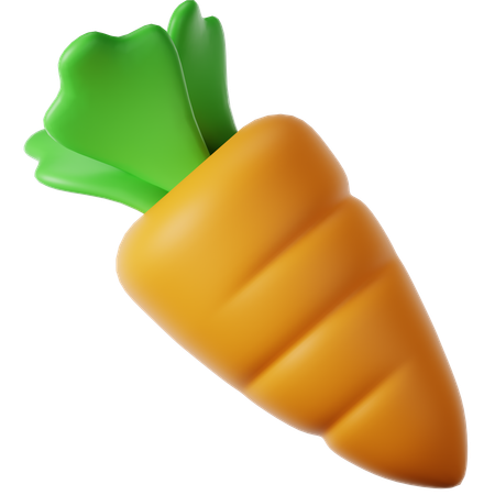 Carrot  3D Icon