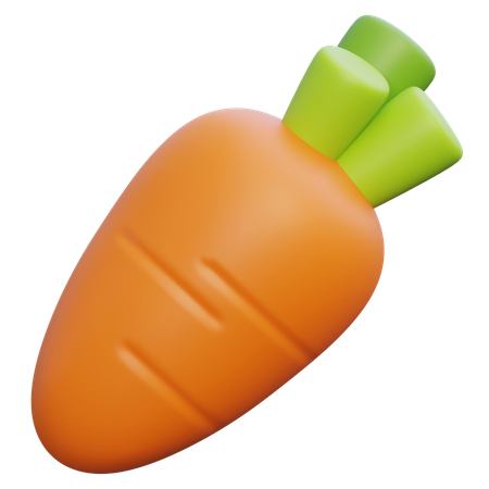 Carrot  3D Icon