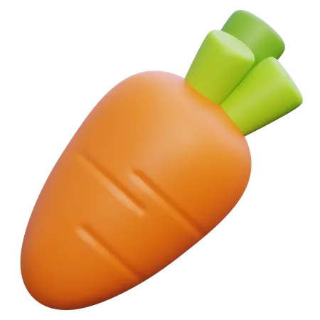 Carrot  3D Icon