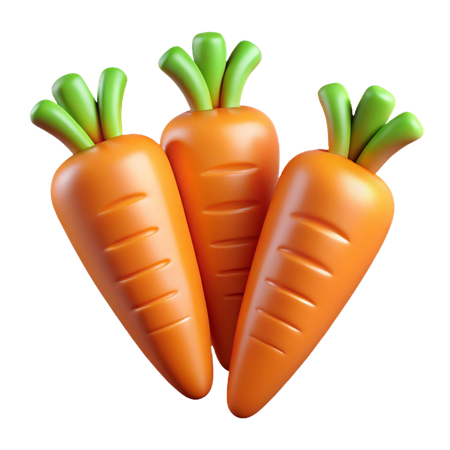Carrot  3D Icon