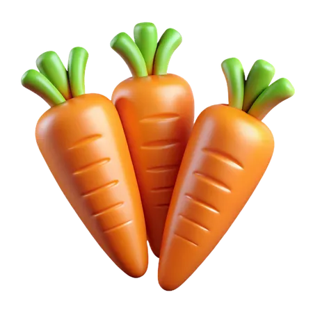 Carrot  3D Icon