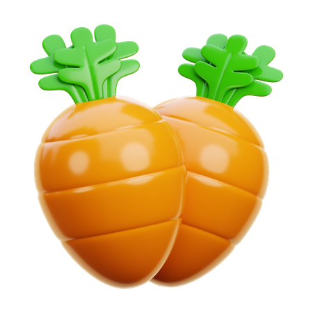 Carrot  3D Icon