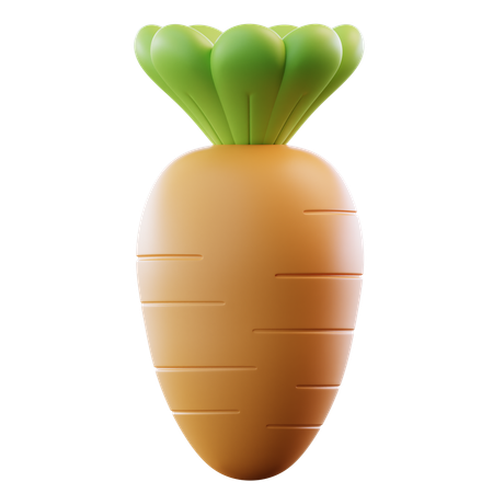 Carrot  3D Icon