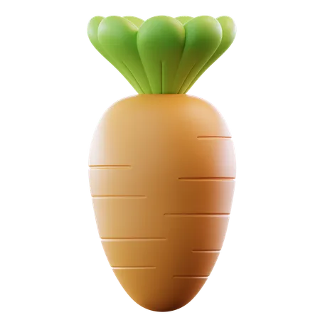 Carrot  3D Icon