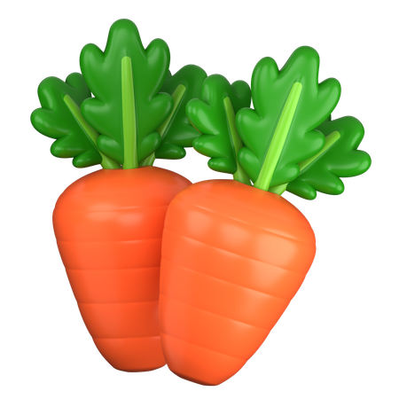 Carrot  3D Icon