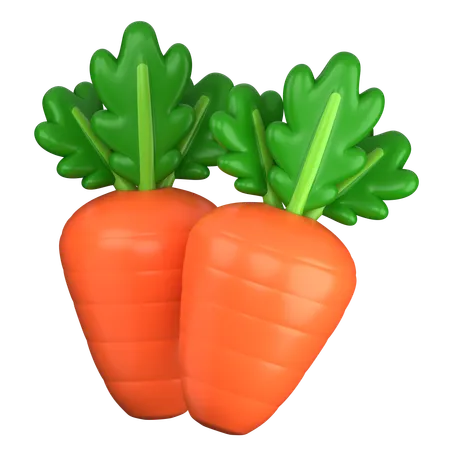 Carrot  3D Icon