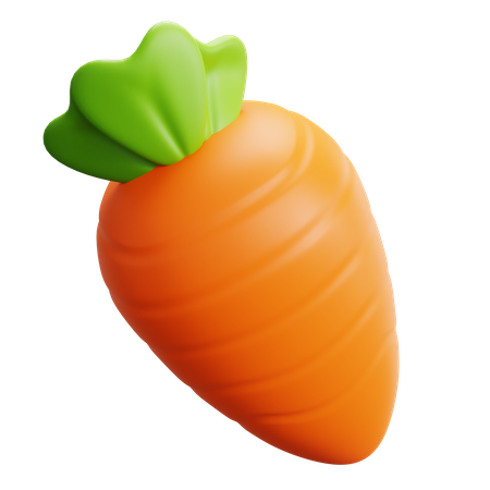 Carrot  3D Icon