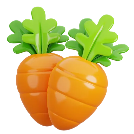 Carrot  3D Icon