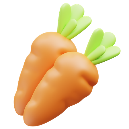 Carrot  3D Icon