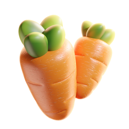 Carrot  3D Icon