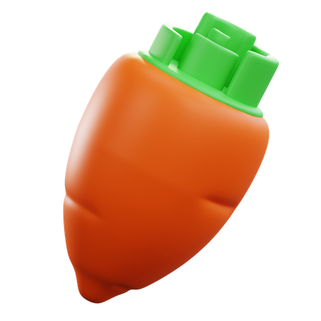 Carrot  3D Icon