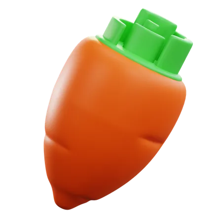 Carrot  3D Icon