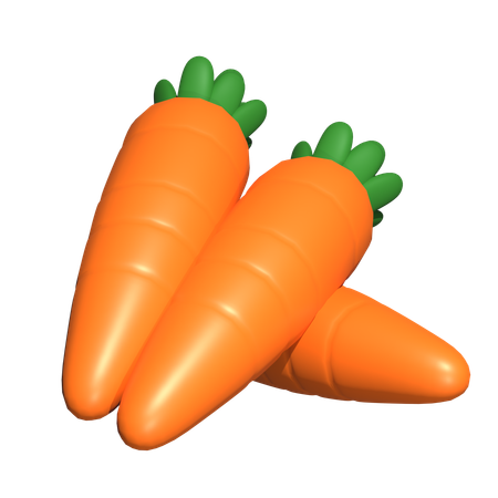 Carrot  3D Icon