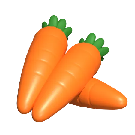 Carrot  3D Icon