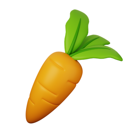 Carrot  3D Icon