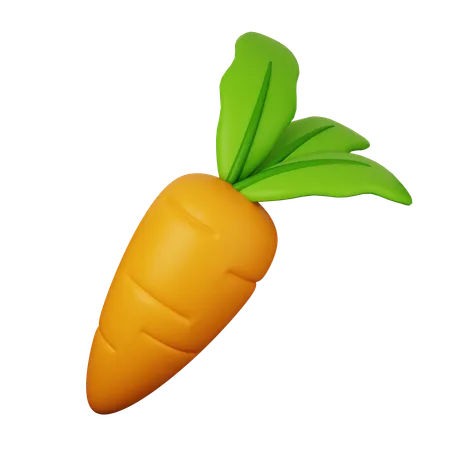 Carrot  3D Icon