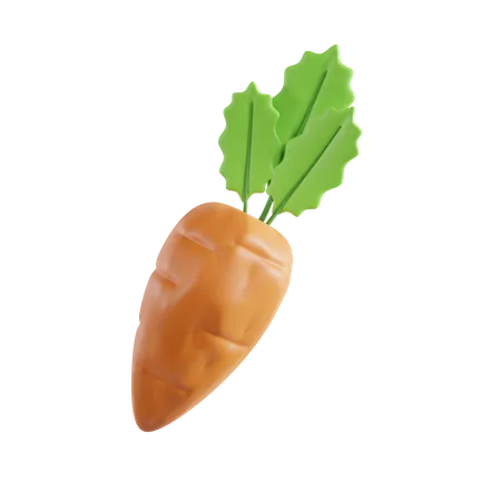 Carrot  3D Icon