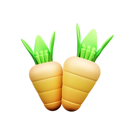 Carrot  3D Icon