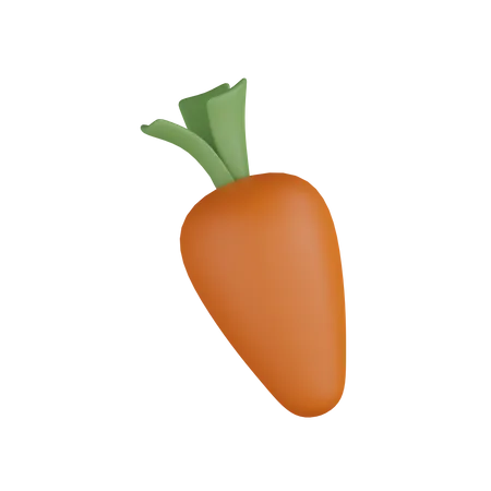 Carrot  3D Icon