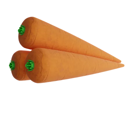 Carrot  3D Icon