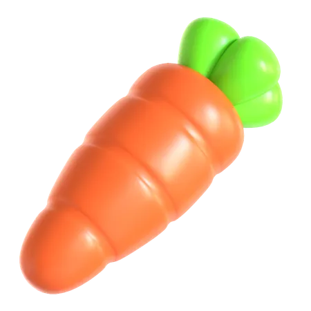 Carrot  3D Icon