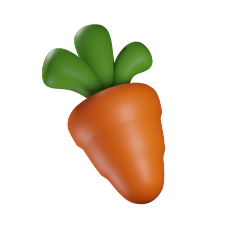 Carrot  3D Icon