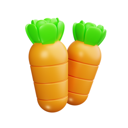 Carrot  3D Icon