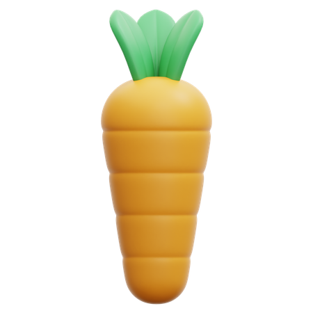 Carrot  3D Icon