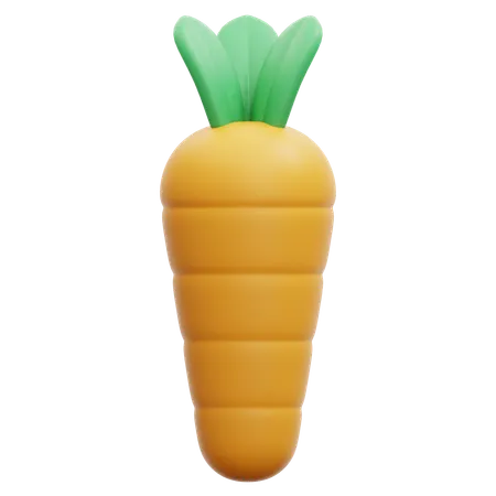 Carrot  3D Icon