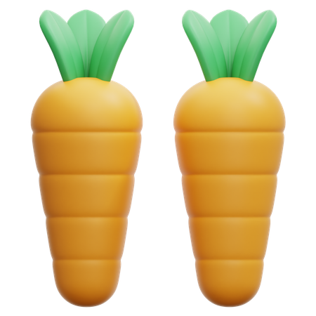 Carrot  3D Icon