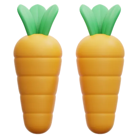 Carrot  3D Icon