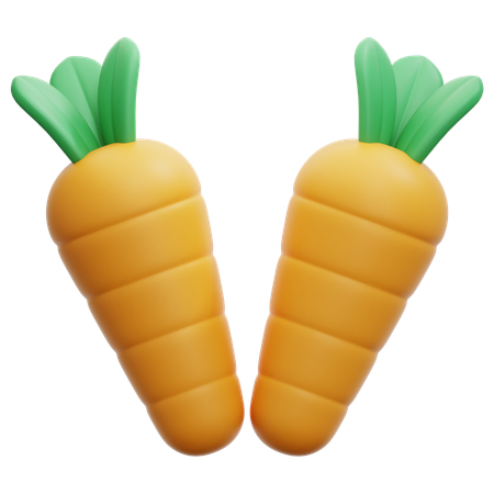 Carrot  3D Icon