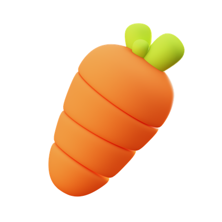 Carrot  3D Icon