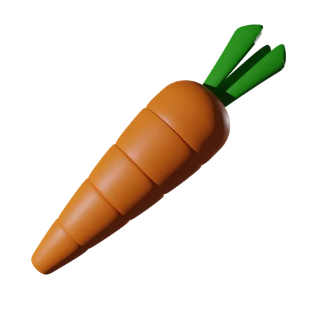 Carrot  3D Icon