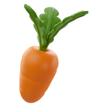 Carrot  3D Icon