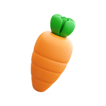 Carrot  3D Icon