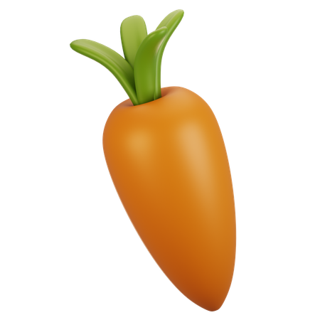 Carrot  3D Icon