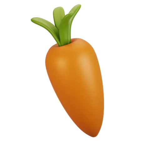 Carrot  3D Icon